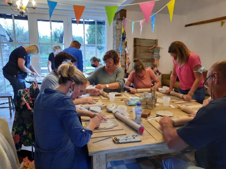 Privé workshops (in Kleihuisje of op verplaatsing)