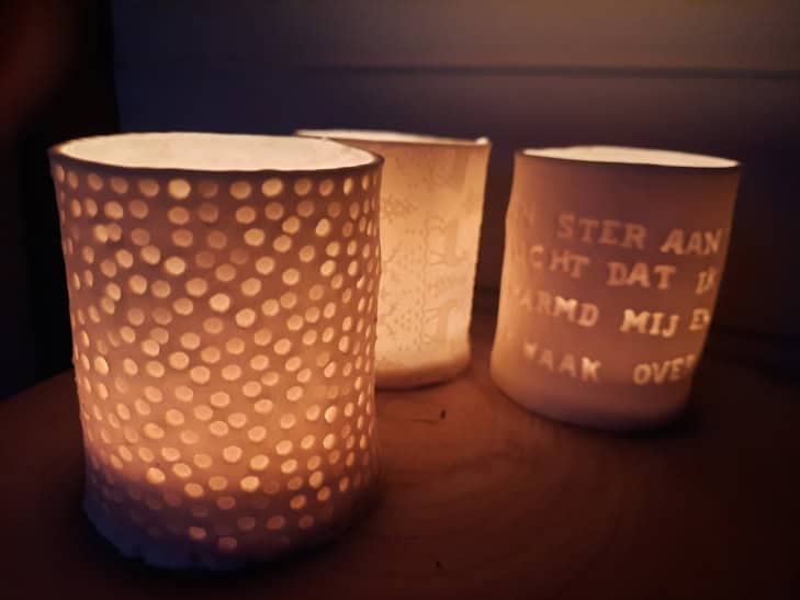 Lichtjes in papierporselein 💛 - VOLZET - Afbeelding 8