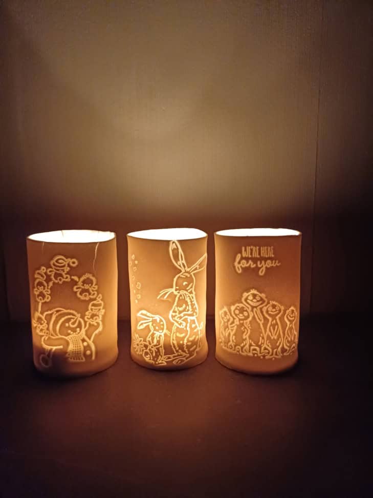 Lichtjes in papierporselein 💛 - VOLZET - Afbeelding 4