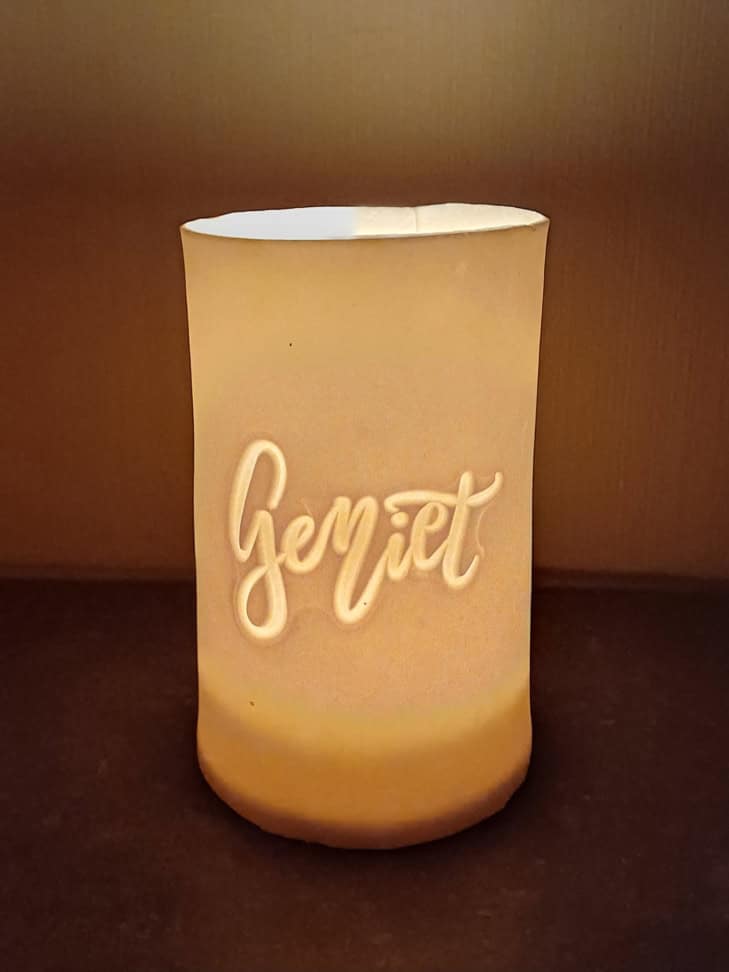 Lichtjes in papierporselein 💛 - VOLZET - Afbeelding 3