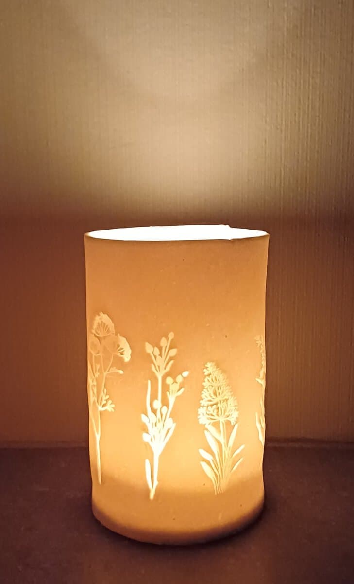 Lichtjes in papierporselein 💛 - VOLZET