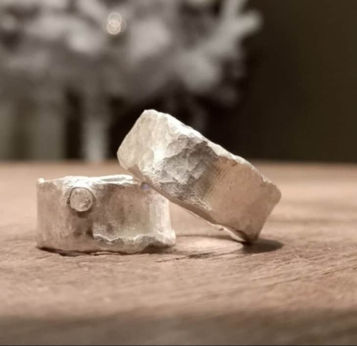Juwelen in zilverklei