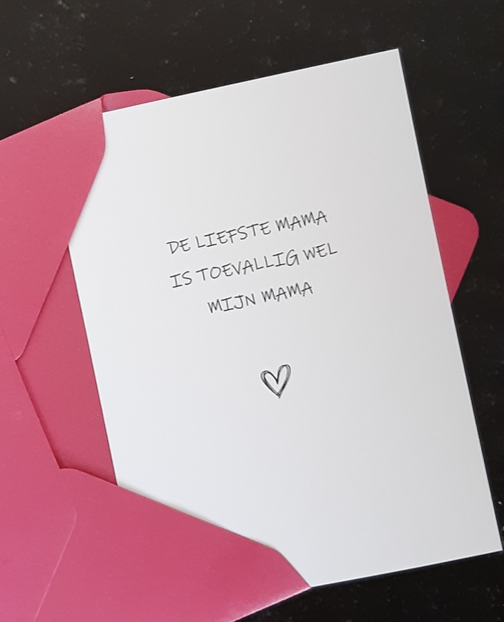 Kaartje moederdag