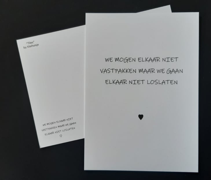 Lief kaartje