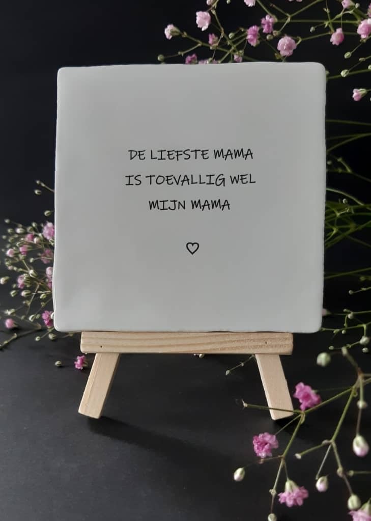 Tegeltje liefste mama - Afbeelding 3